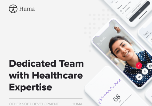 Dedicated team with healthcare expertise