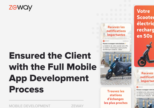 Ensured the Client with the Full Mobile App