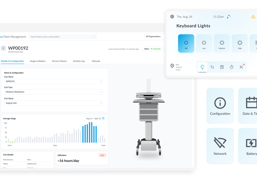 Altus' Clio Connect Medical Cart Manager