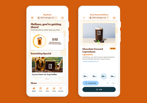 BIGGBY COFFEE Digital Customer Experience