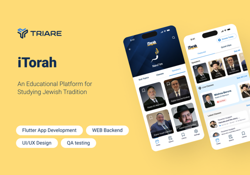 iTorah – Educational Platform for Studying Jewish