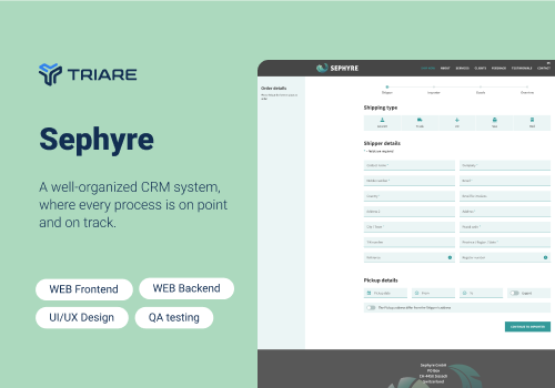 Sephyre - Logistics Solutions for Dangerous Goods