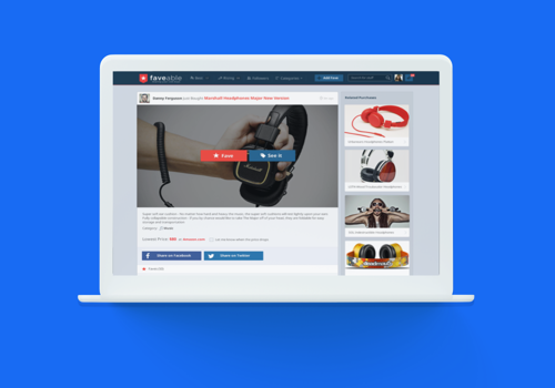Faveable: Shop smarter with user recommendations