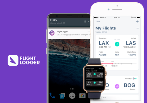 FlightLogger: An award-winning flight tracking app