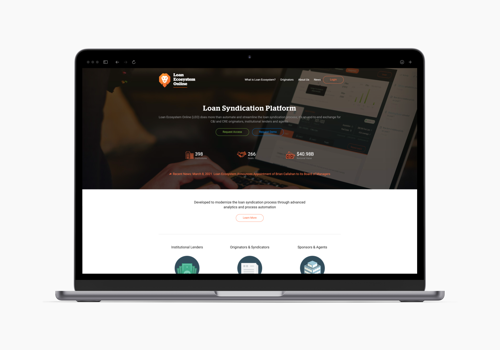 Loan Syndication platform for Institutional Lender