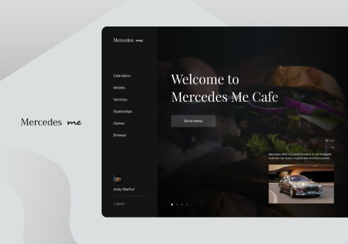 IT solutions for Mercedes-Benz Cafe