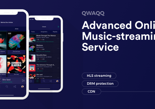 qWaqq: a music-streaming app