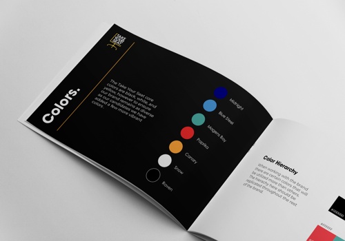 Take Your Seat Brand Guidelines