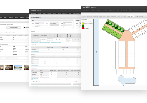 Tour operator management system
