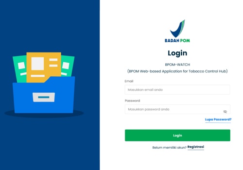 BPOM Reporting System for Tobacco Industry