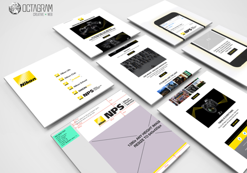 Nikon Commercial Emails Redesign