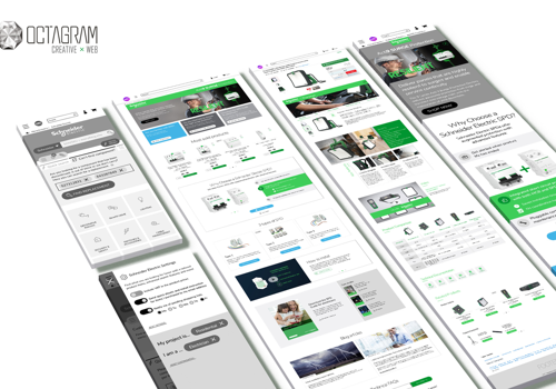 Schneider Electric Landing Page