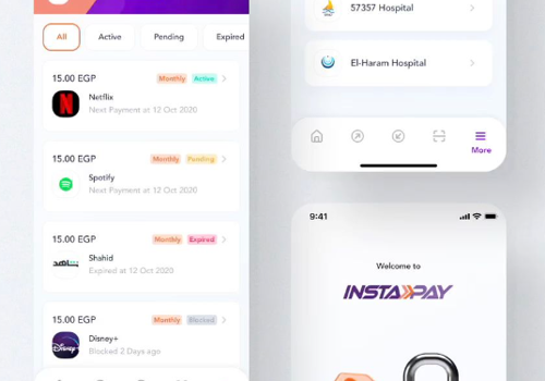 InstaPay - Mobile Financial App